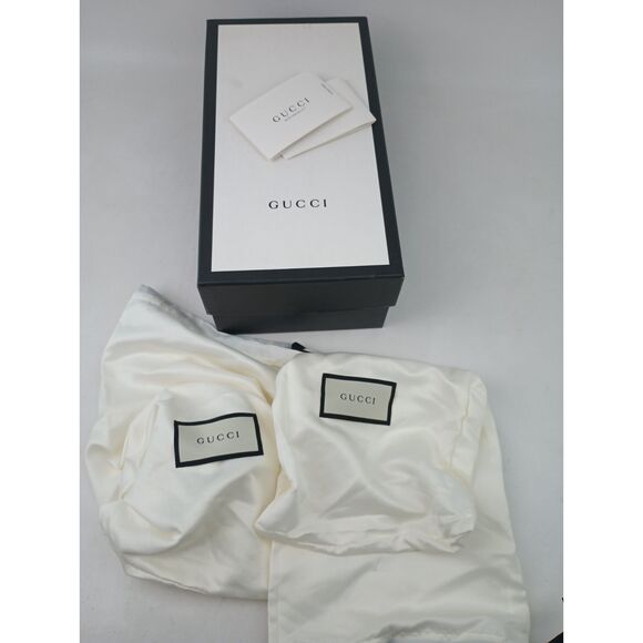 Gucci Marmont Metallic Pink Rosa Flat Slide Espadrille Quilted Matelassé Size 37 - Picture 8 of 8